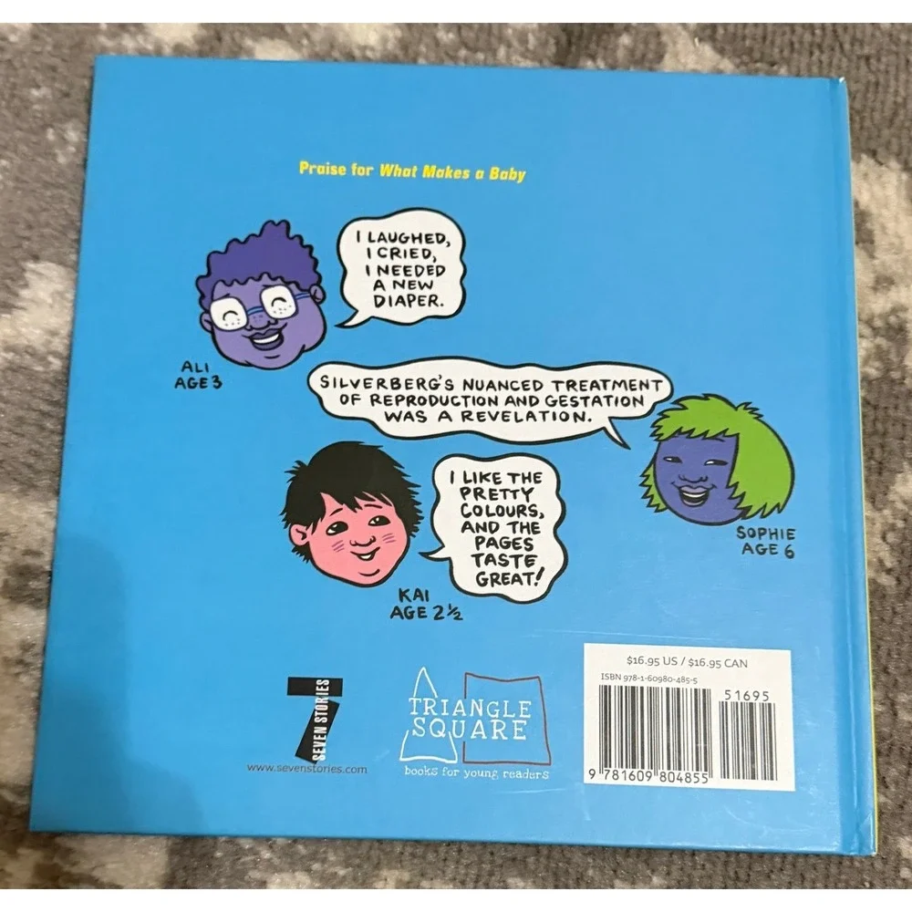 Triangle Square-What Makes A Baby (Hardcover) Book